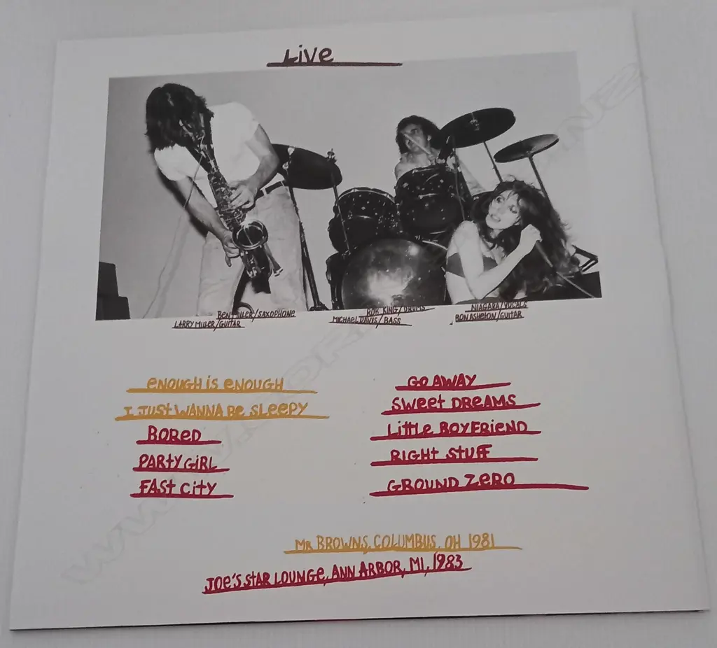 Destroy all Monsters, Early Warning (Triple album) Image 1++